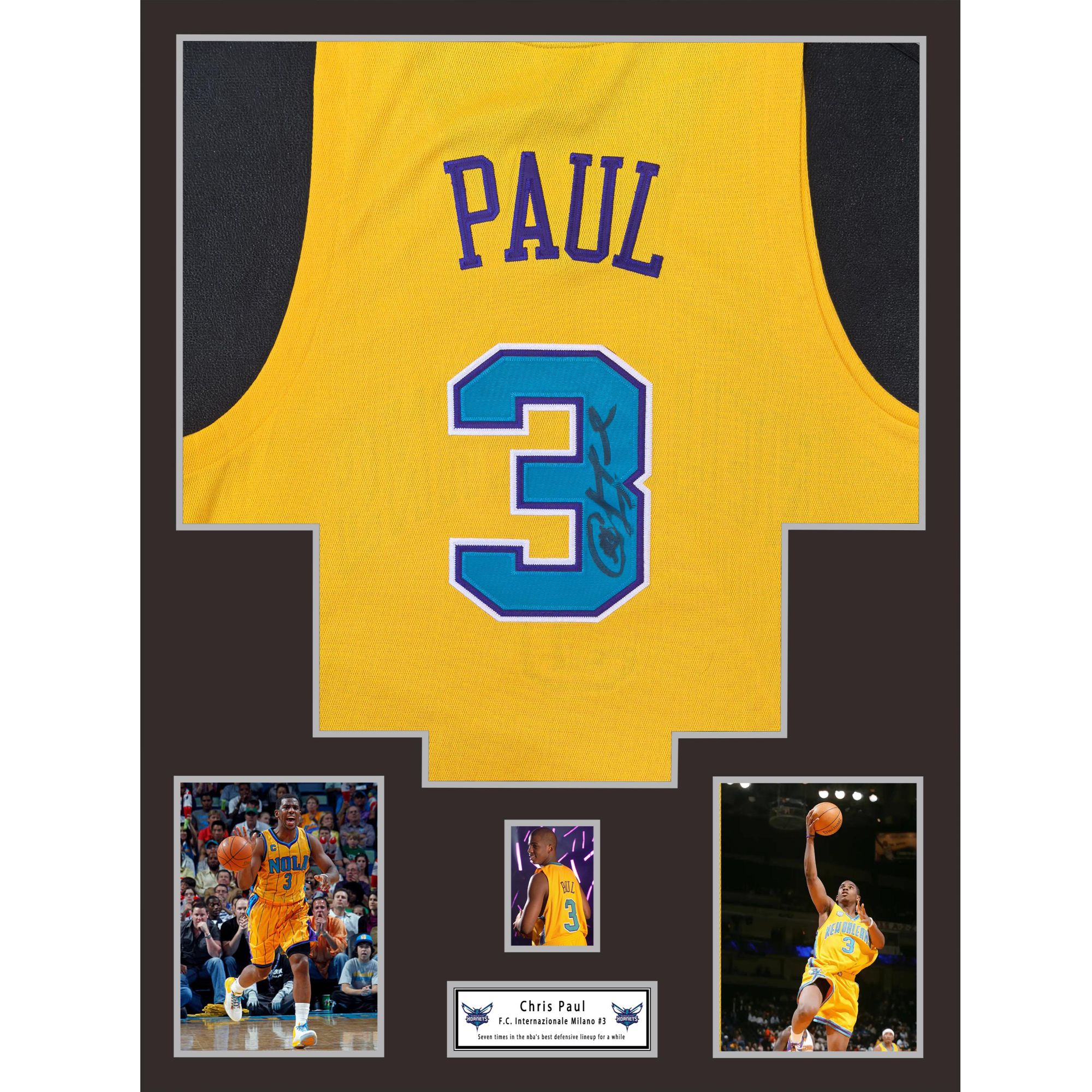 【TIPTOP亲签】克里斯 保罗 黄蜂3号 05-07 元年球员版球衣 BKT大证