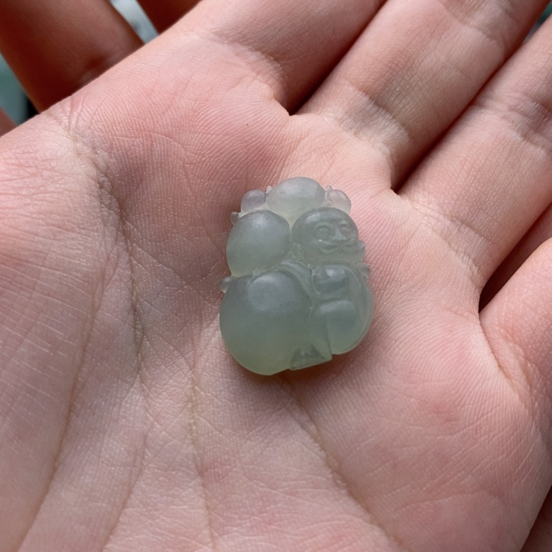 未镶嵌定制翡翠天然缅甸翡翠吊坠