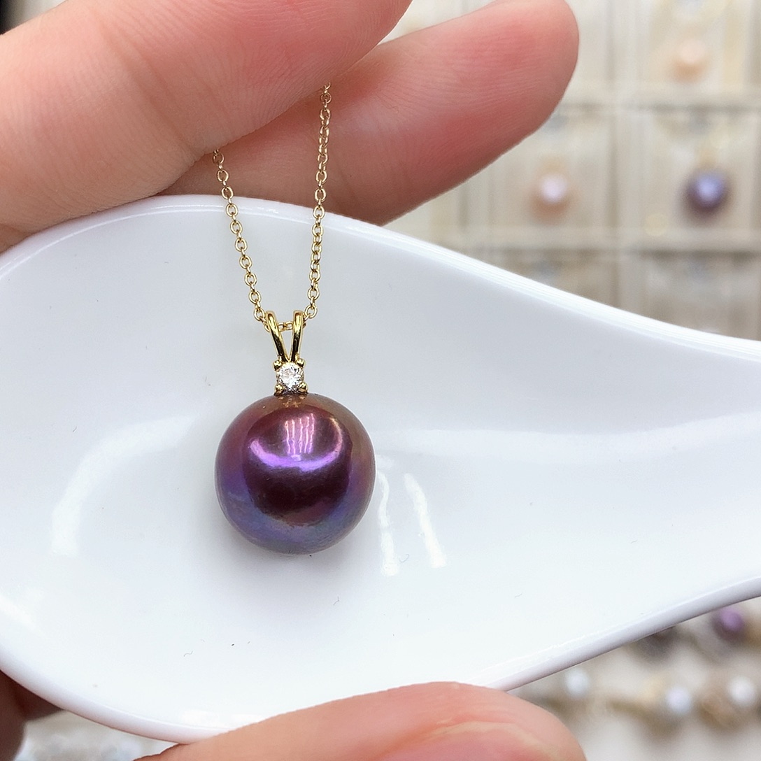 淡水珍珠颈饰合金