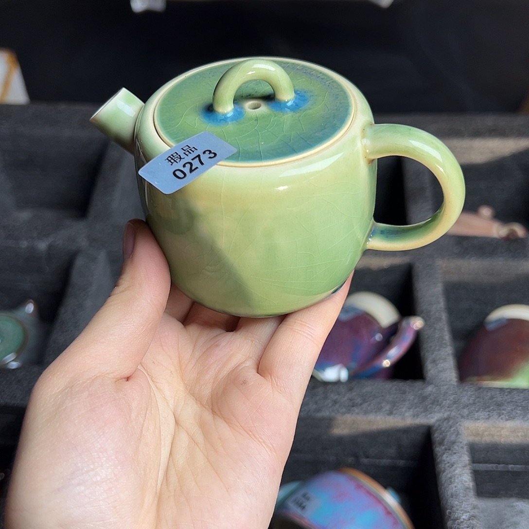 陶摆件窑口自销原矿钧瓷