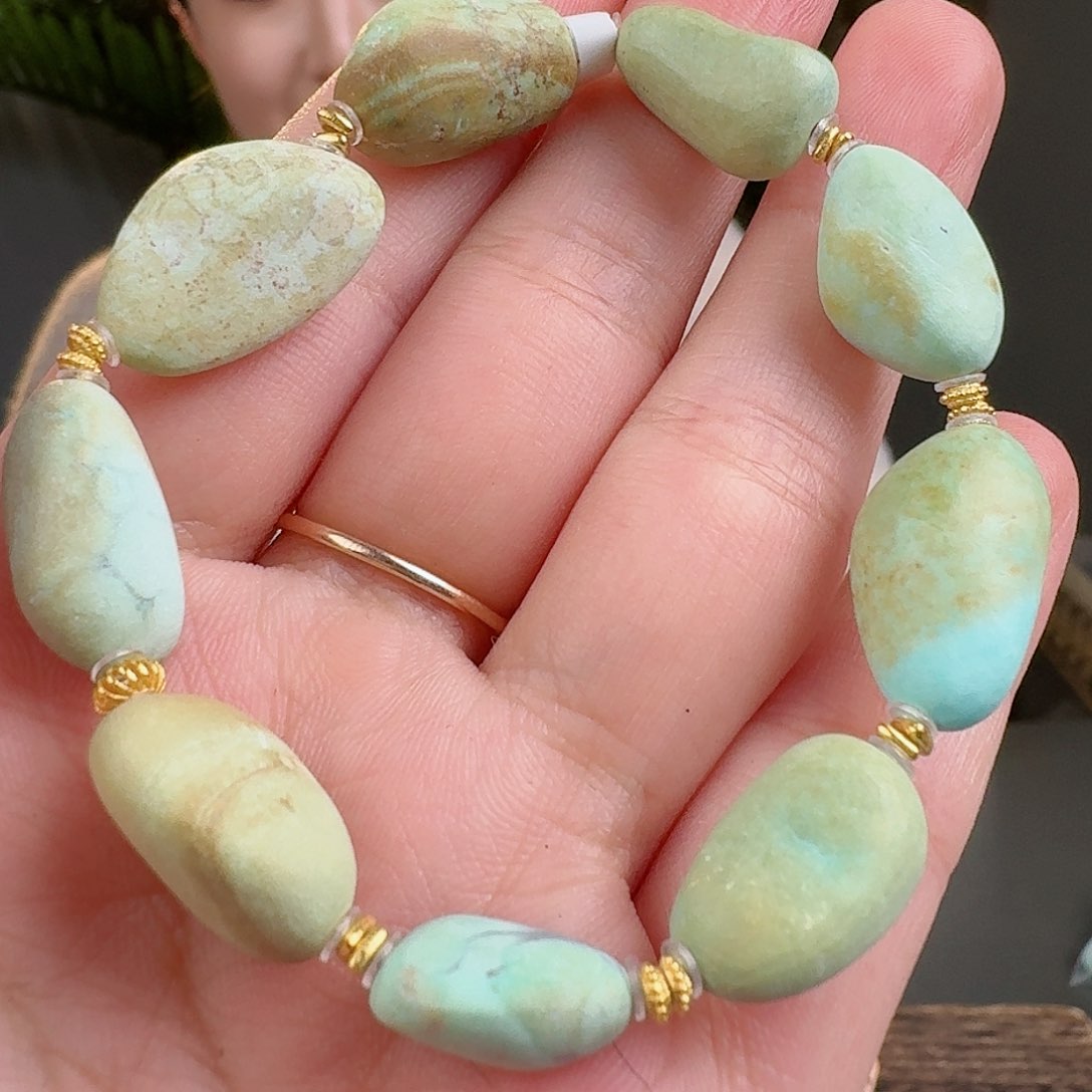 绿松石珠宝奇石未镶嵌