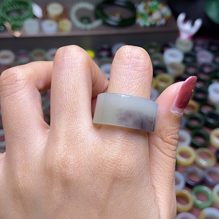 和田玉戒指未镶嵌16.9绮梦