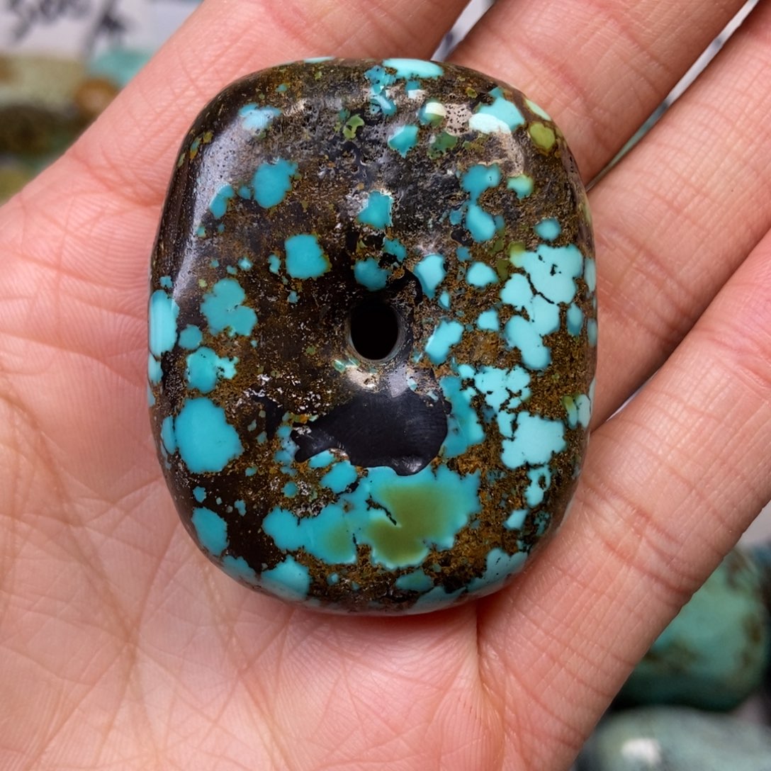 绿松石珠宝奇石未镶嵌会****?