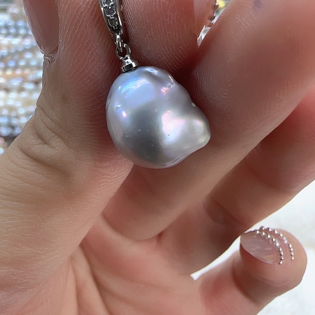 未镶嵌项链定74淡水珍珠