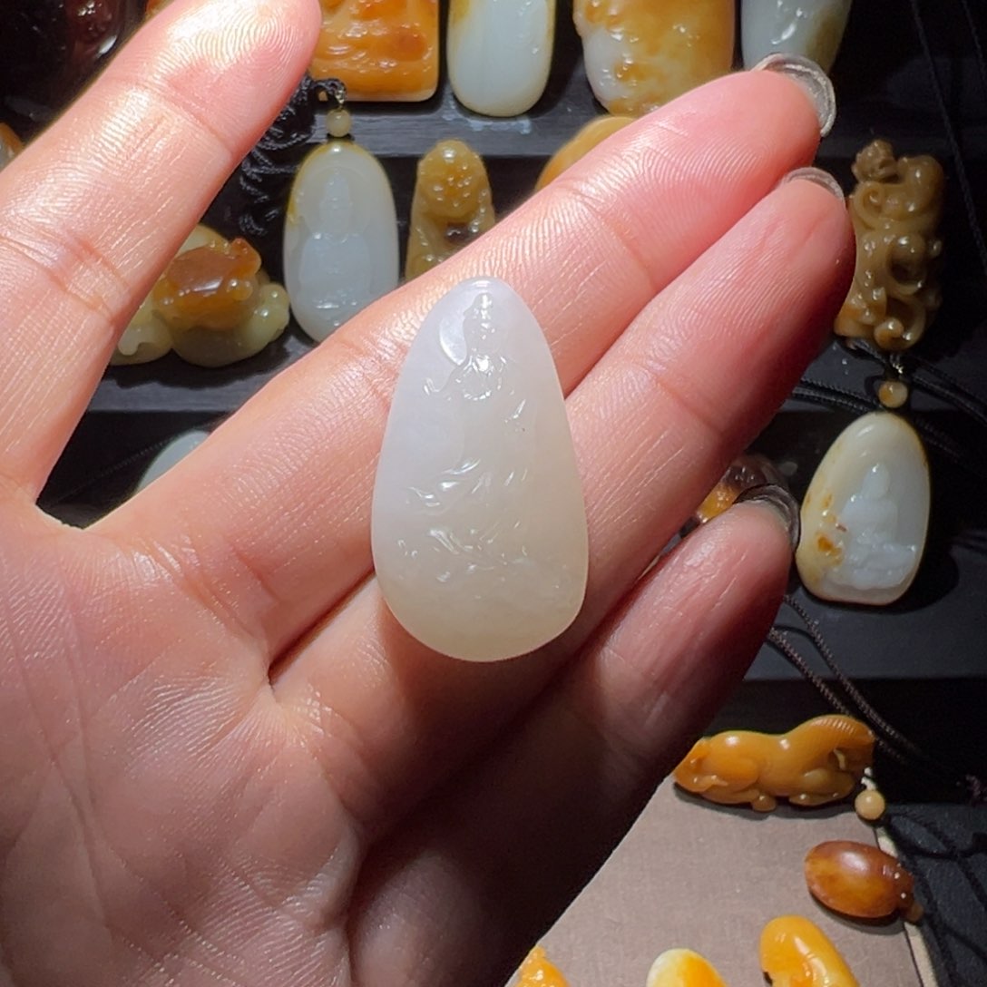 和田玉玉牌未镶嵌