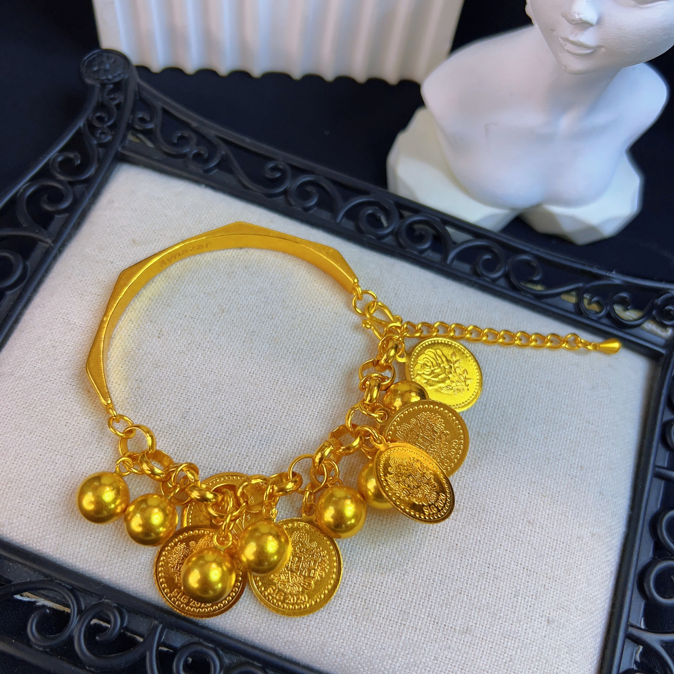 铜合金手链 哈尼西牧时尚百搭手链#0009414