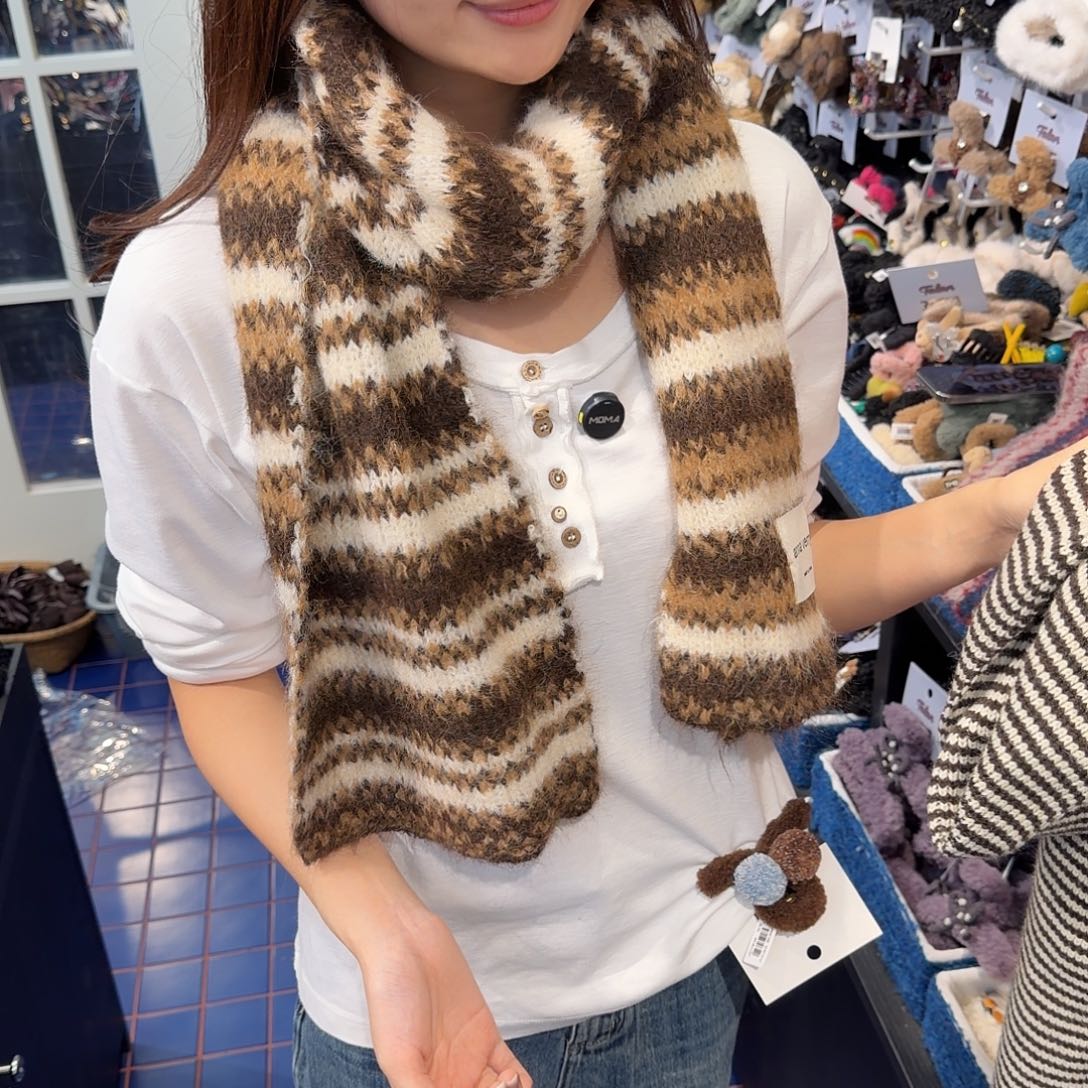 非金属好看的围巾130