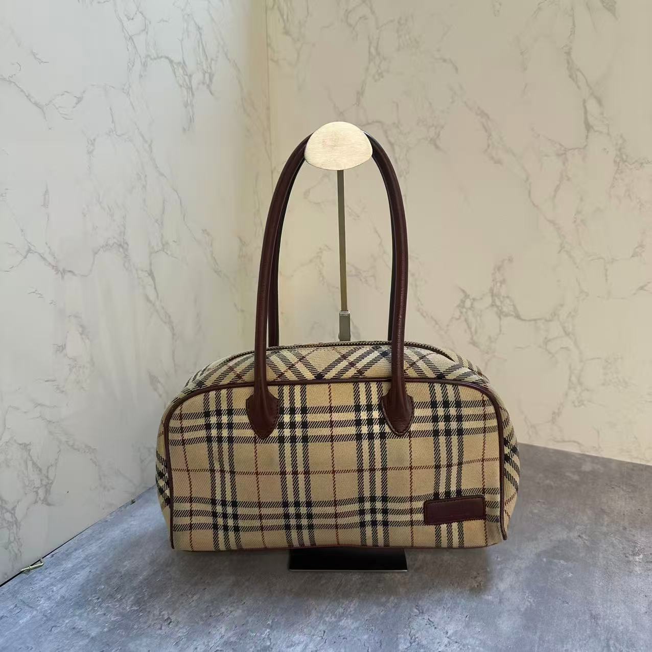 95新 BURBERRY/博柏利 乱乱子中古/手提包/118525