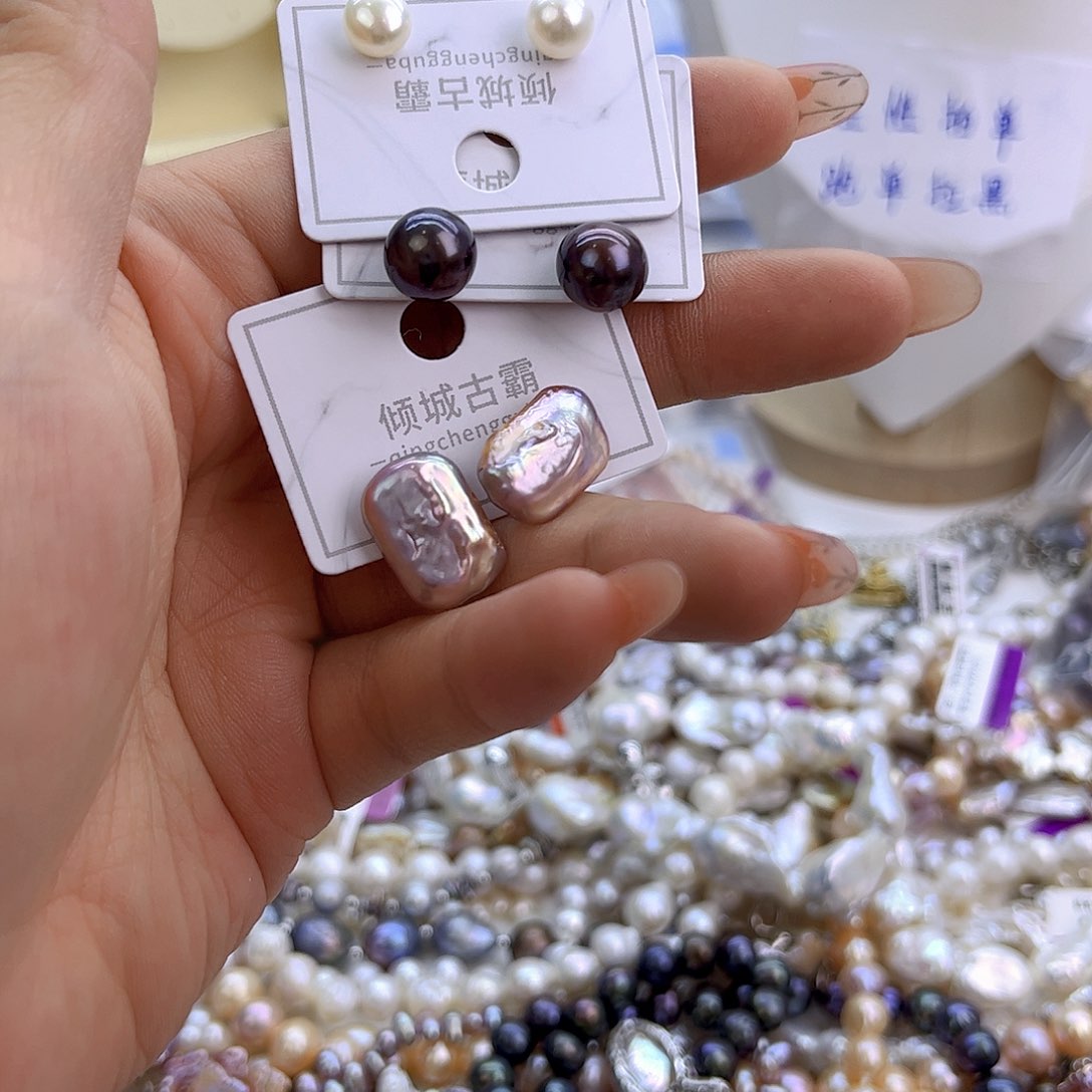 未镶嵌淡水珍珠项链定制896