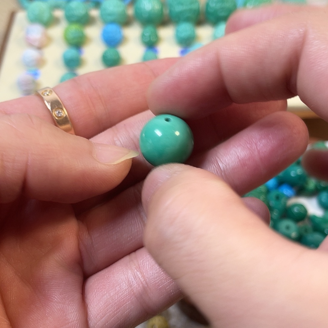 手工雕刻配饰配珠尺寸14