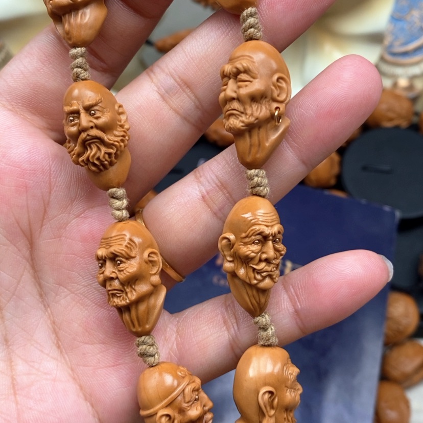 【闪购商品】橄榄核手串橄榄手工雕刻工艺