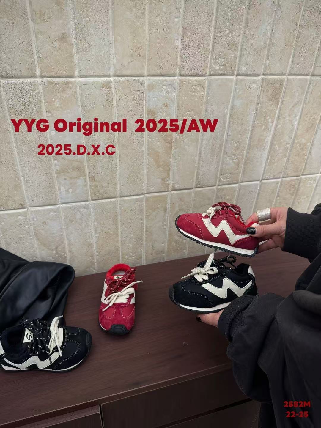 YYG二棉面包德迅男女童百搭时尚鞋