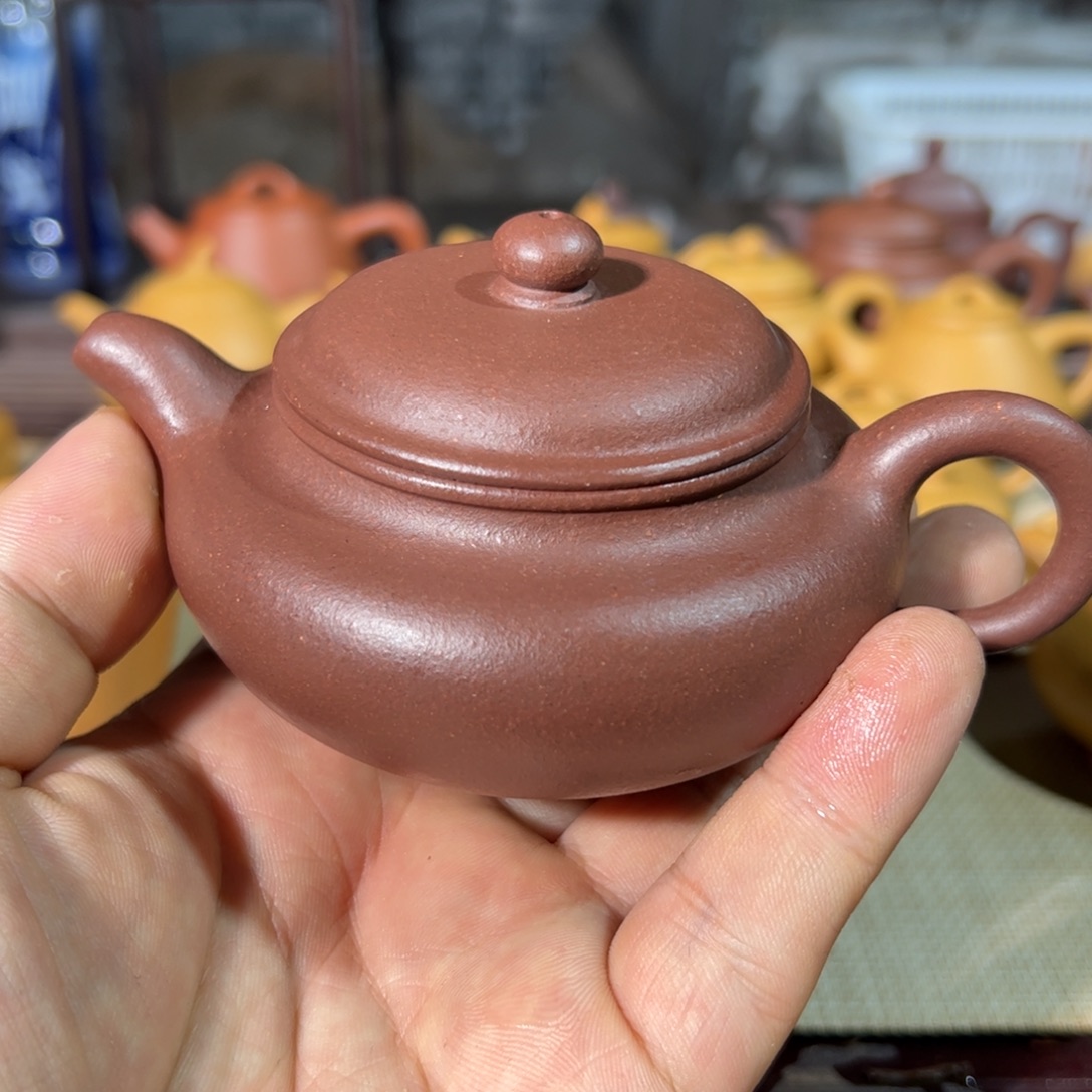 茶壶紫砂全手制作