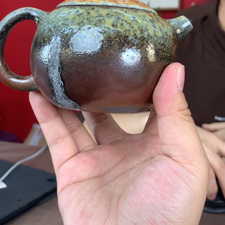 紫砂柴烧纯自然柴烧