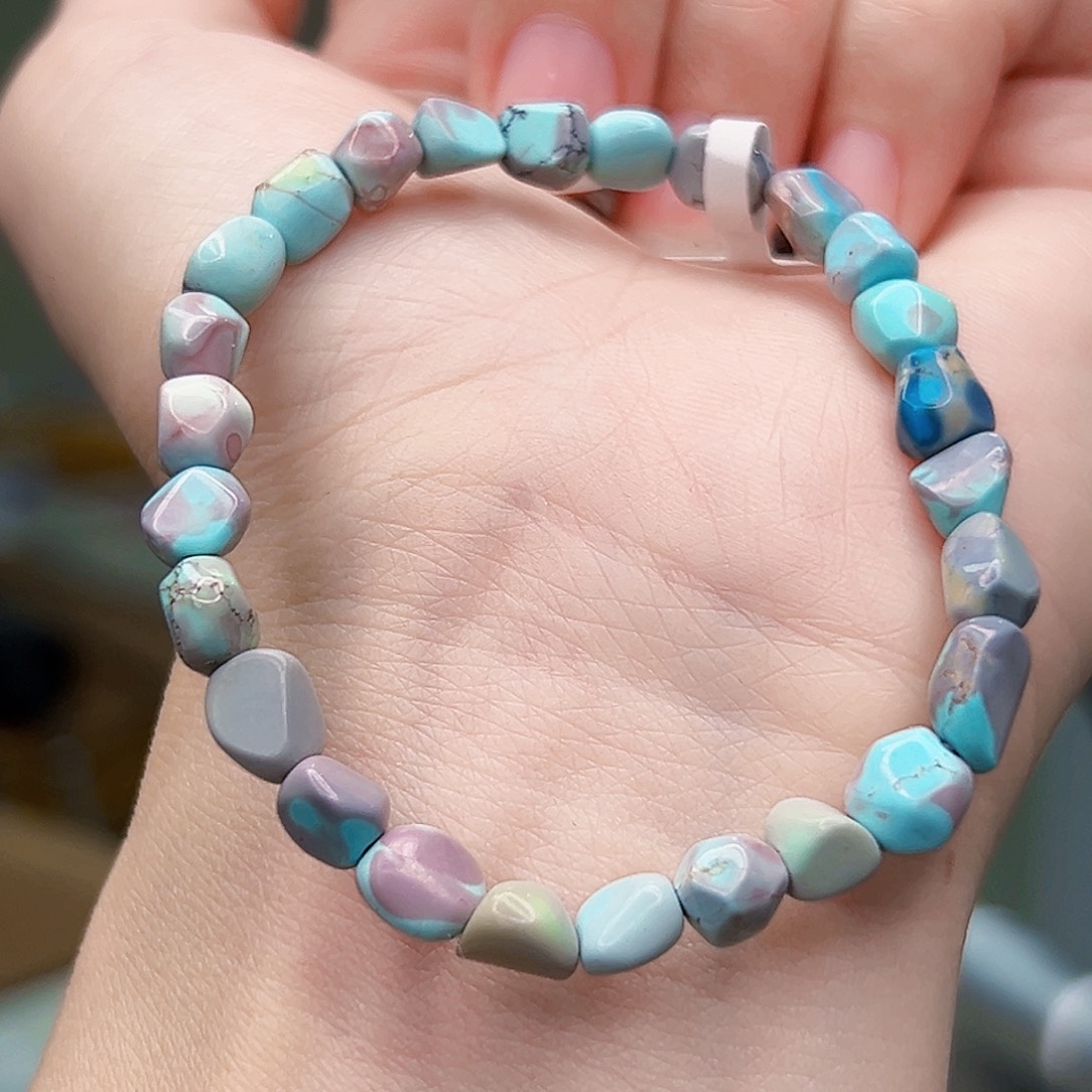 绿松石珠宝奇石未镶嵌