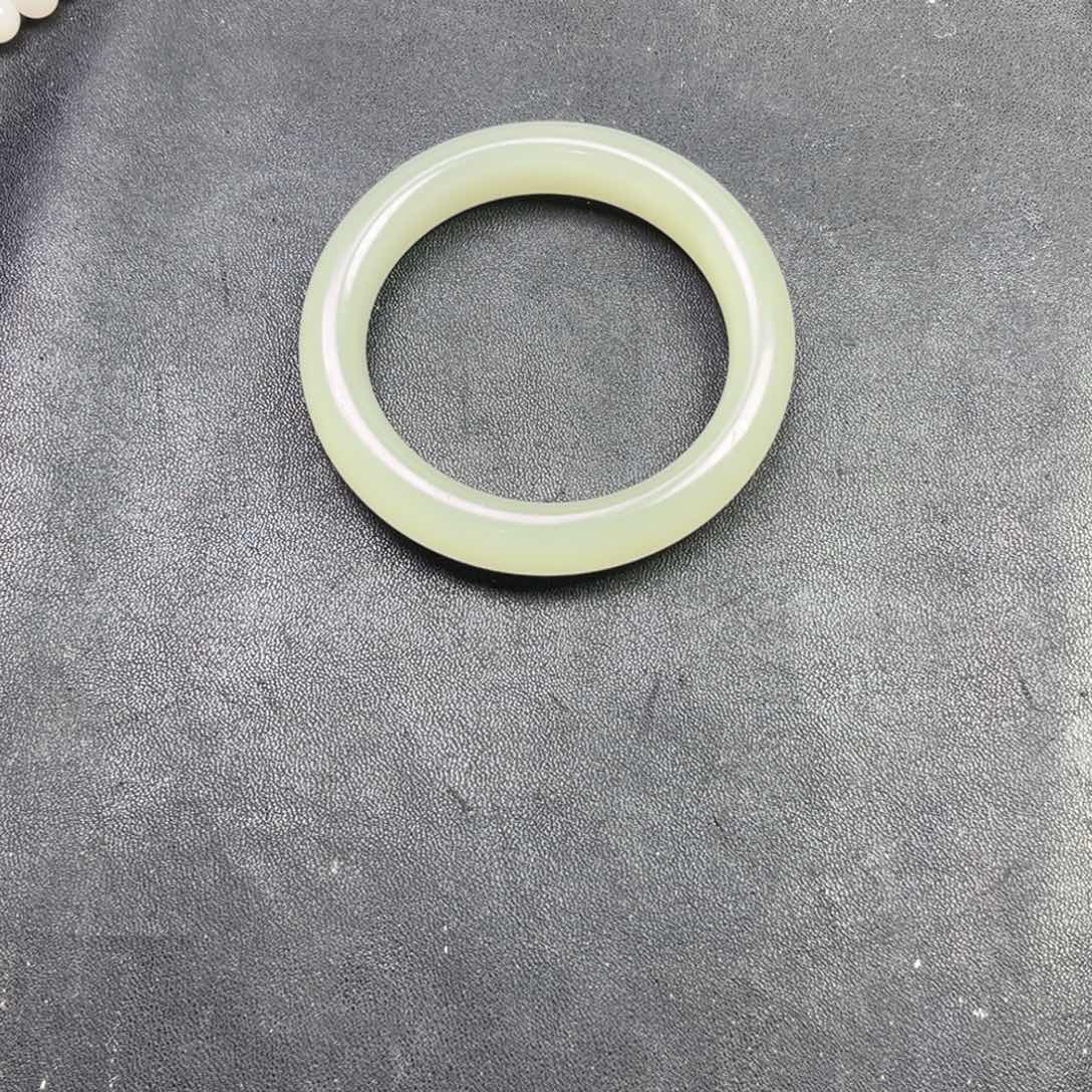 和田玉颈饰未镶嵌多样性钢板料手镯货头