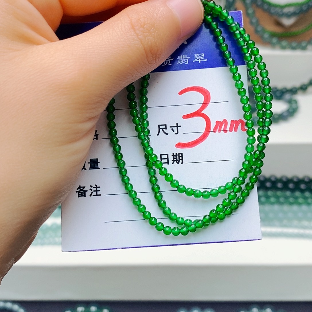 翡翠未镶嵌手链翡翠