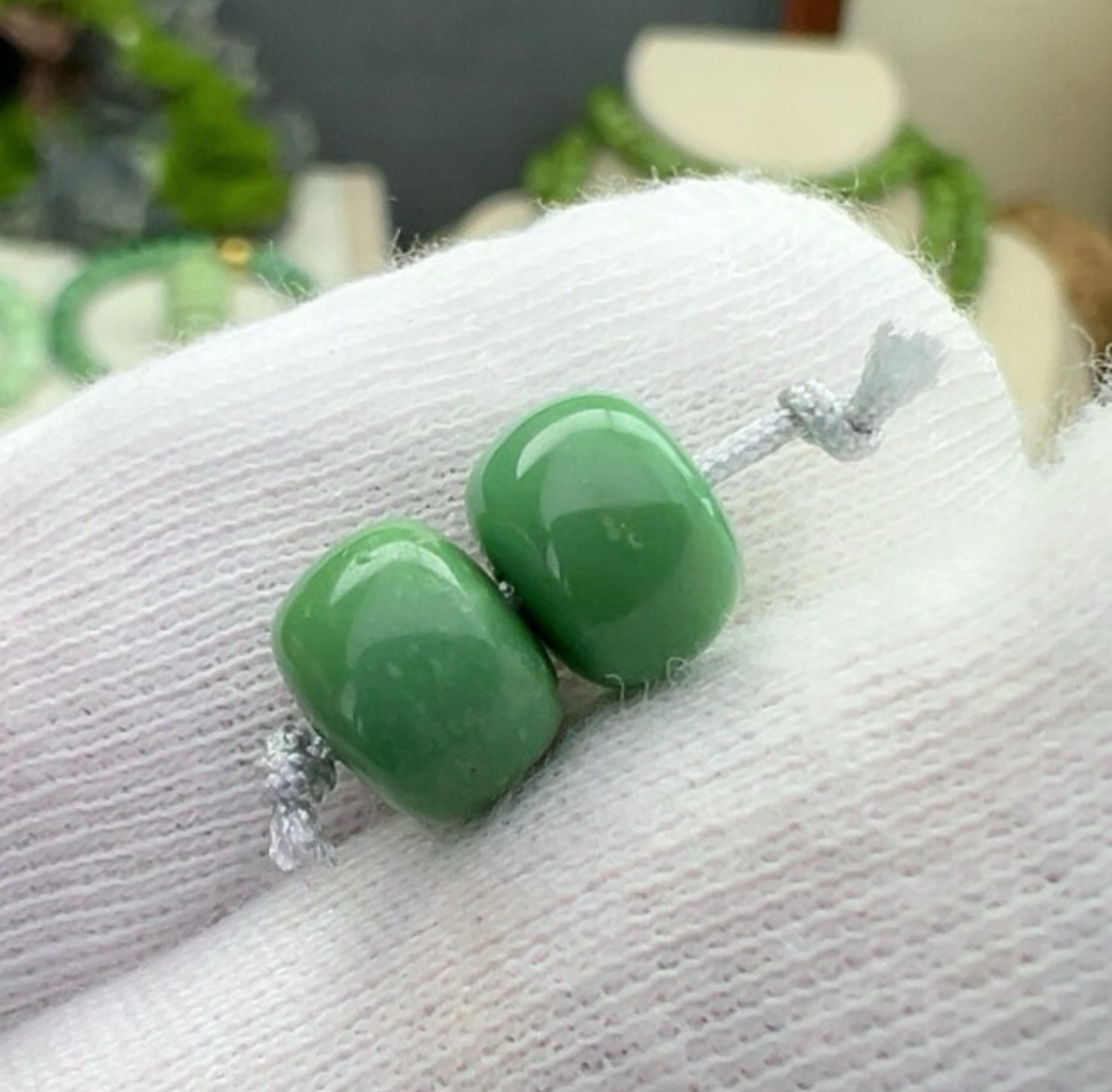 菜籽黄翠绿绿松石老型套装