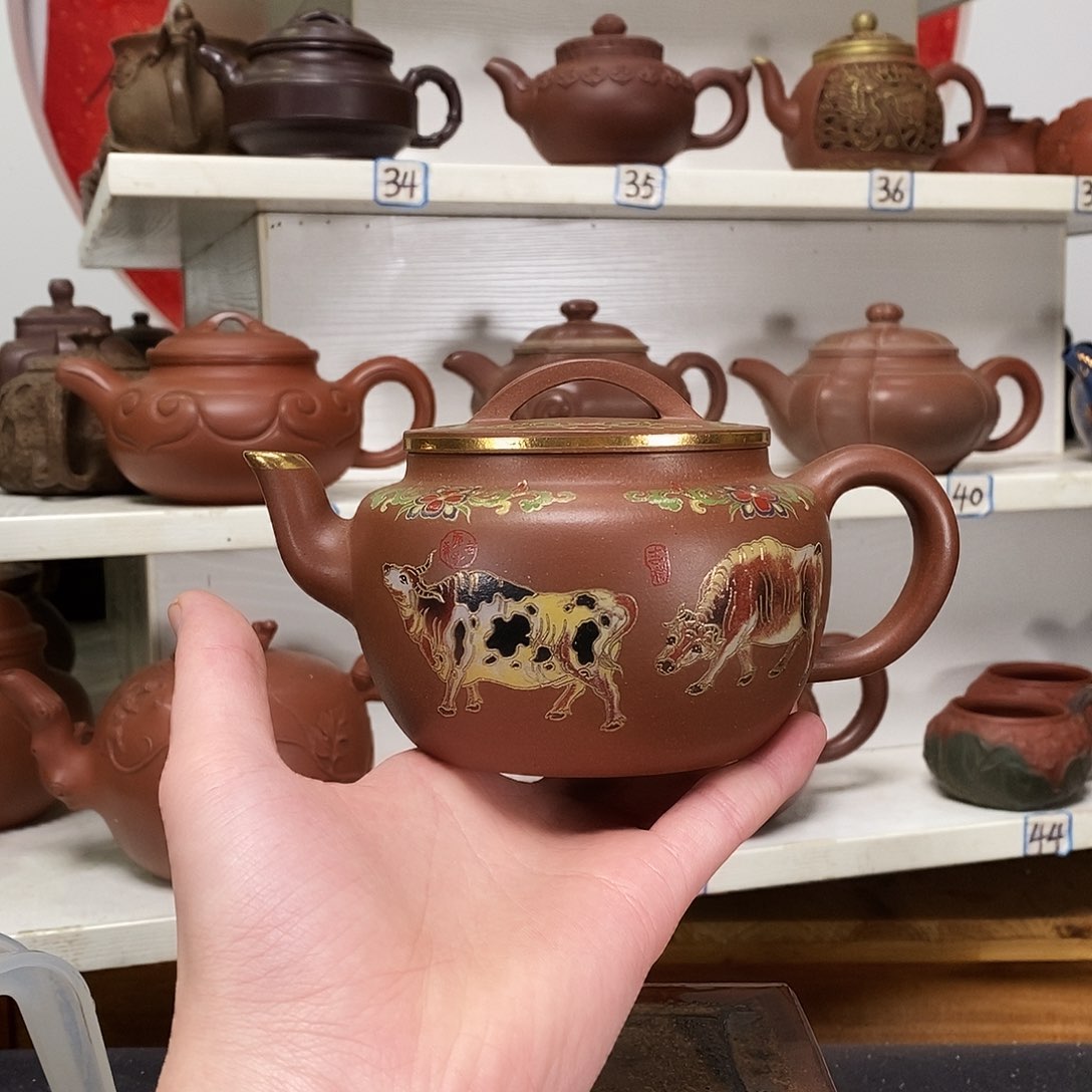 紫砂茶壶全手工制作