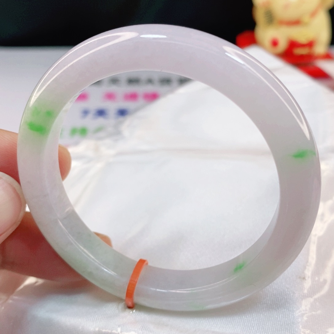 翡翠手镯未镶嵌50.7圈口