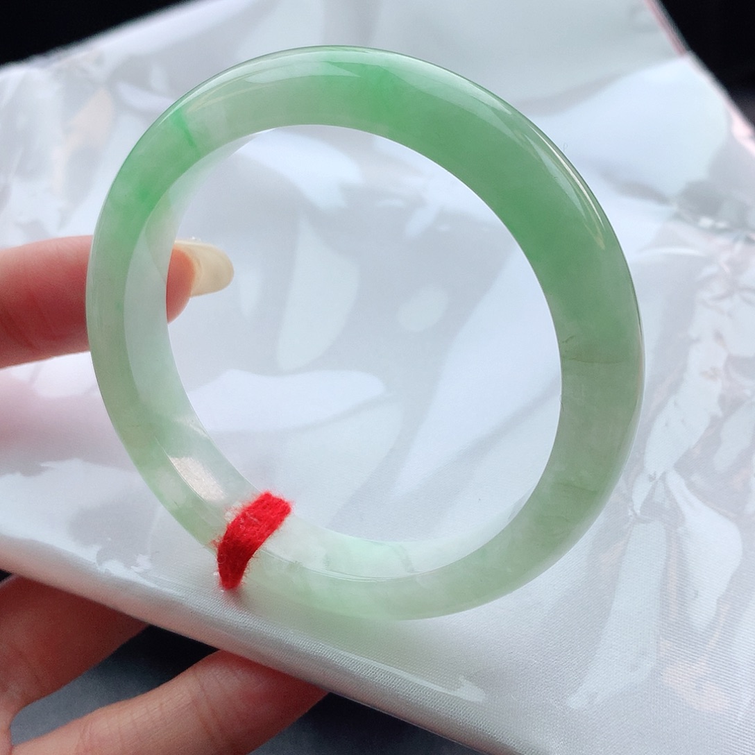 翡翠手镯未镶嵌53圈口880778
