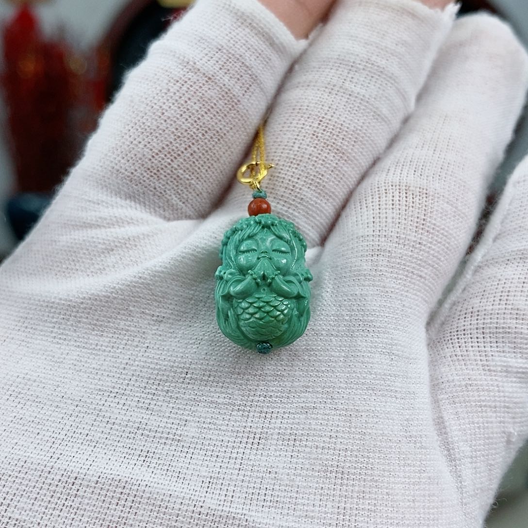 绿松石珠宝奇石未镶嵌