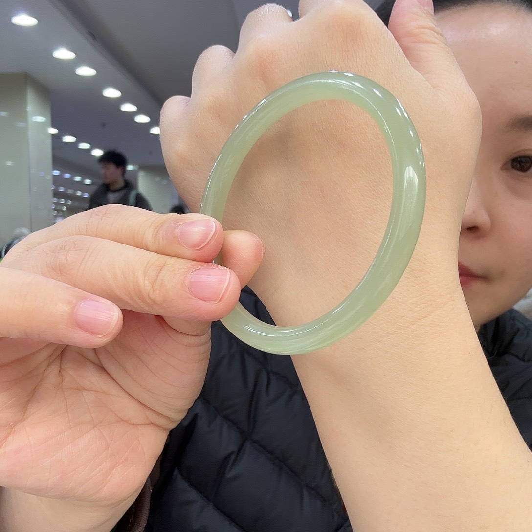 和田玉手镯未镶嵌54+、57-59