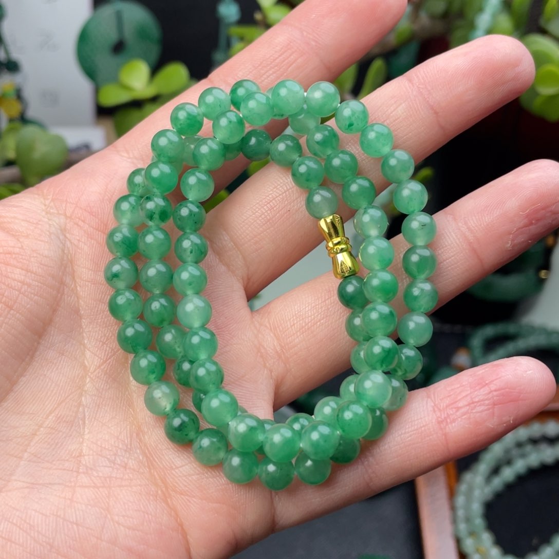 石英质玉颈饰未镶嵌宝*爷