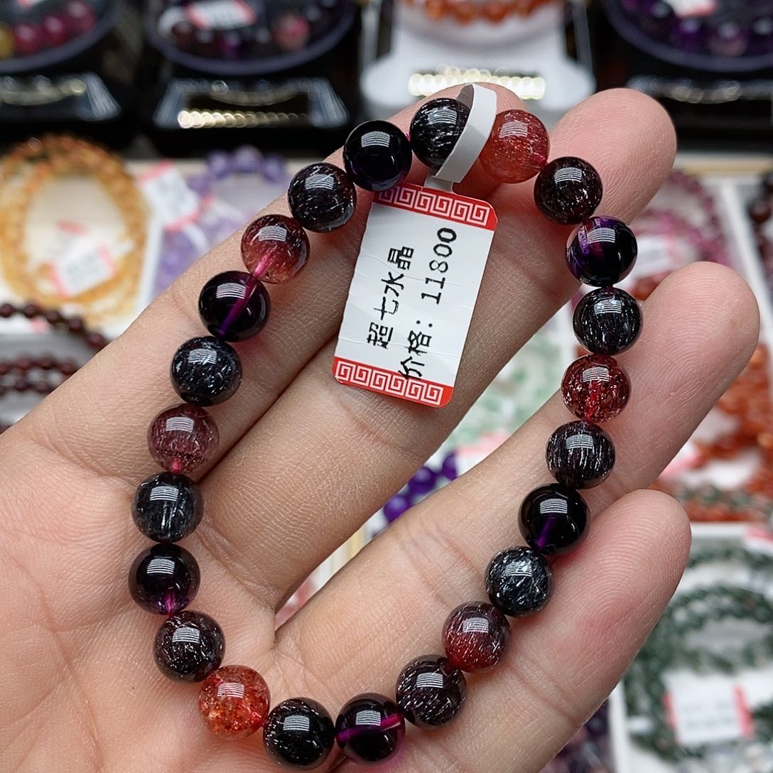 水晶手链未镶嵌水晶单圈手链未镶嵌