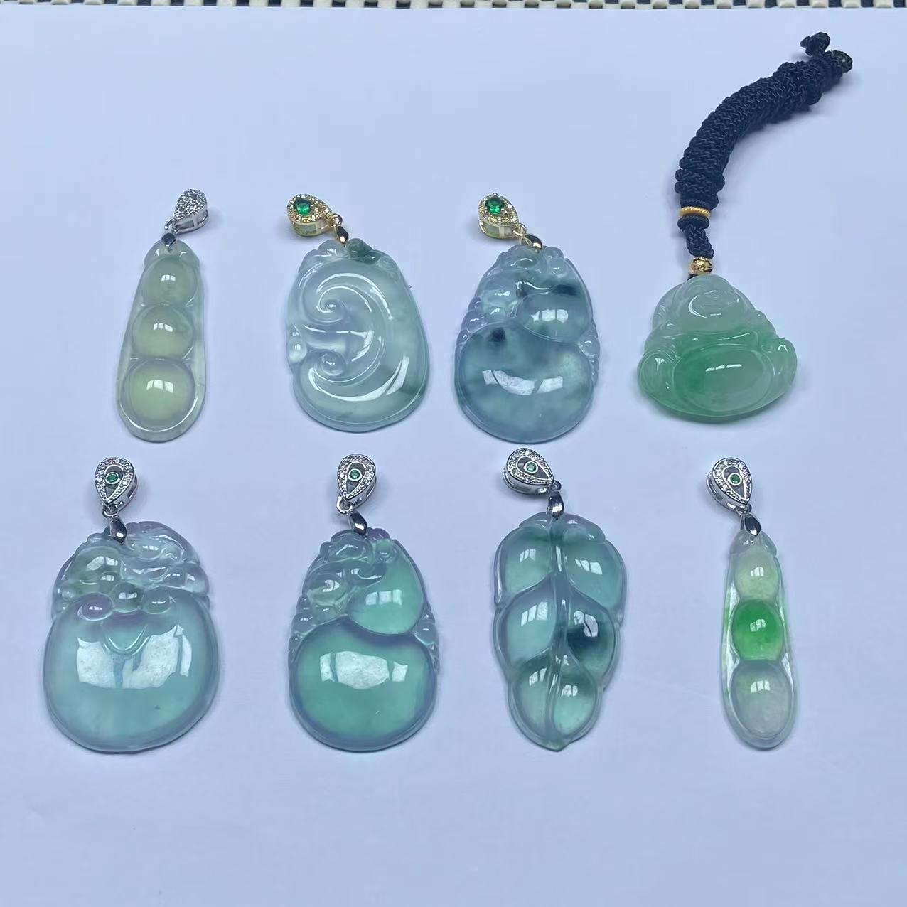 非金属仿水晶吊坠 瑞濠珠宝时尚冰件直播链接（多样性发货）