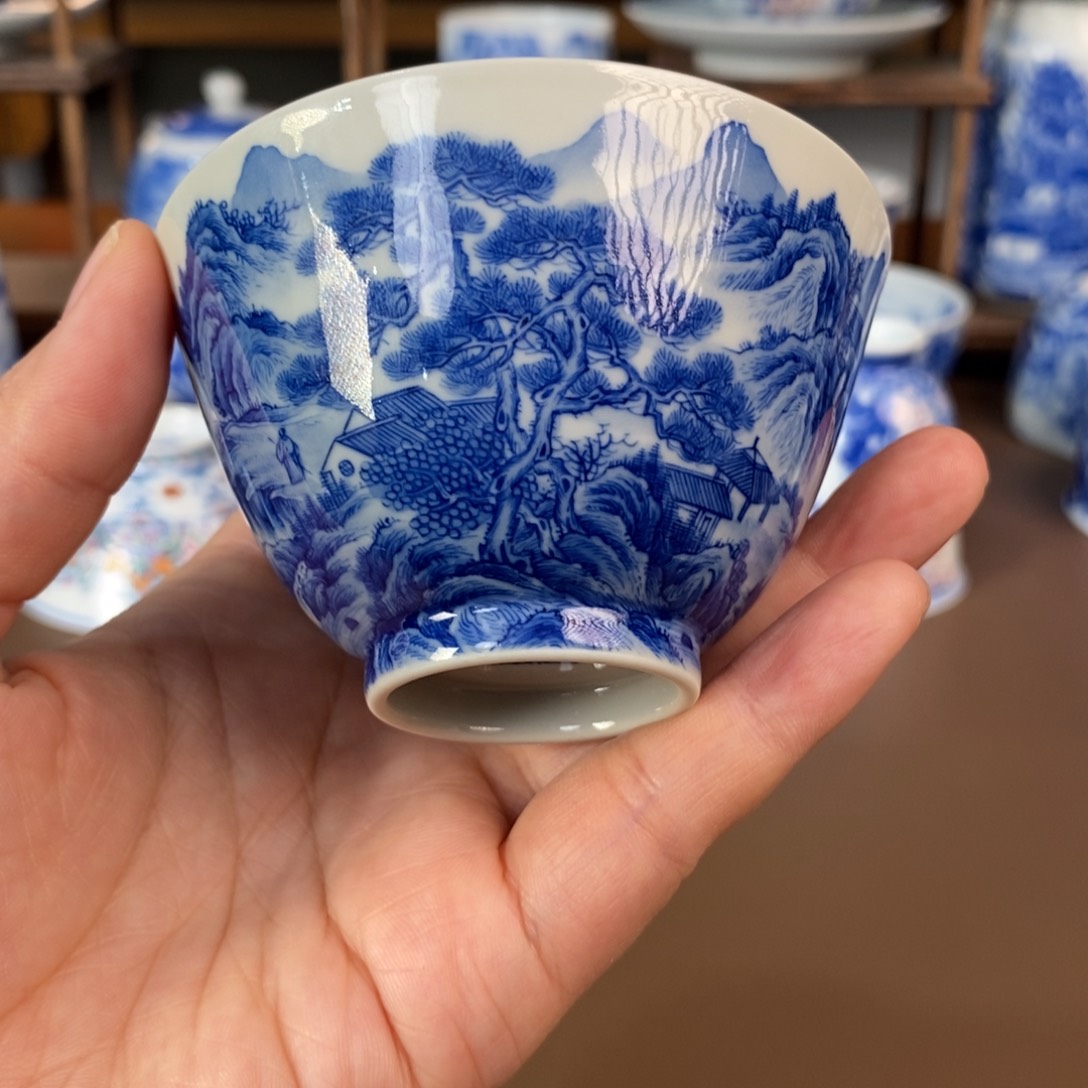景德镇陶瓷手工手绘