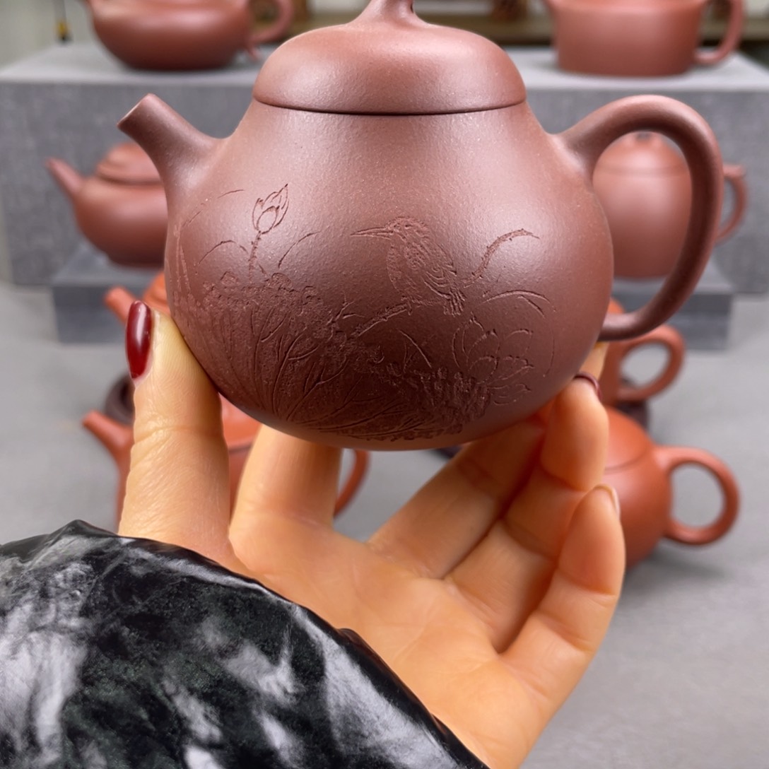 紫砂茶壶紫砂壶220毫升