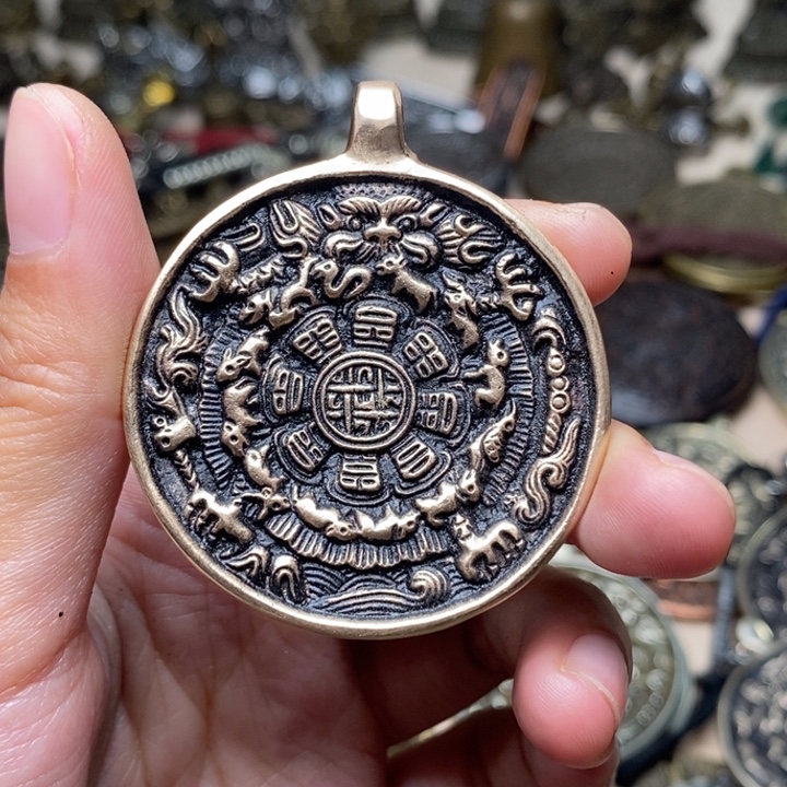 快***）铜家居工艺福利挂件