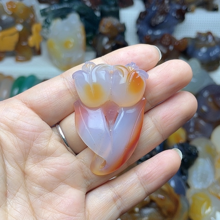 玛瑙/玉髓饰品未镶嵌