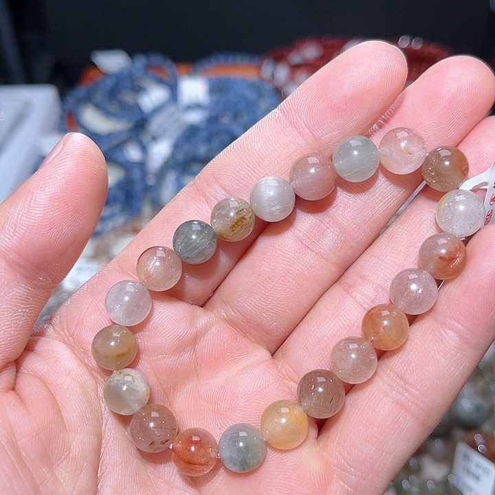 水晶手链未镶嵌53号多样性发一  8+