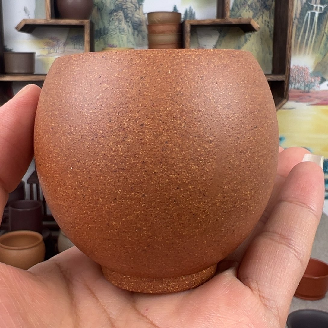 紫砂茶杯黄降坡…150毫升