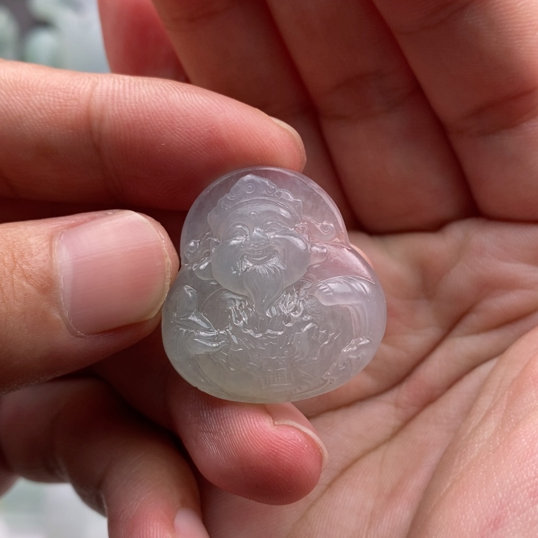 未镶嵌定制翡翠天然缅甸翡翠吊坠