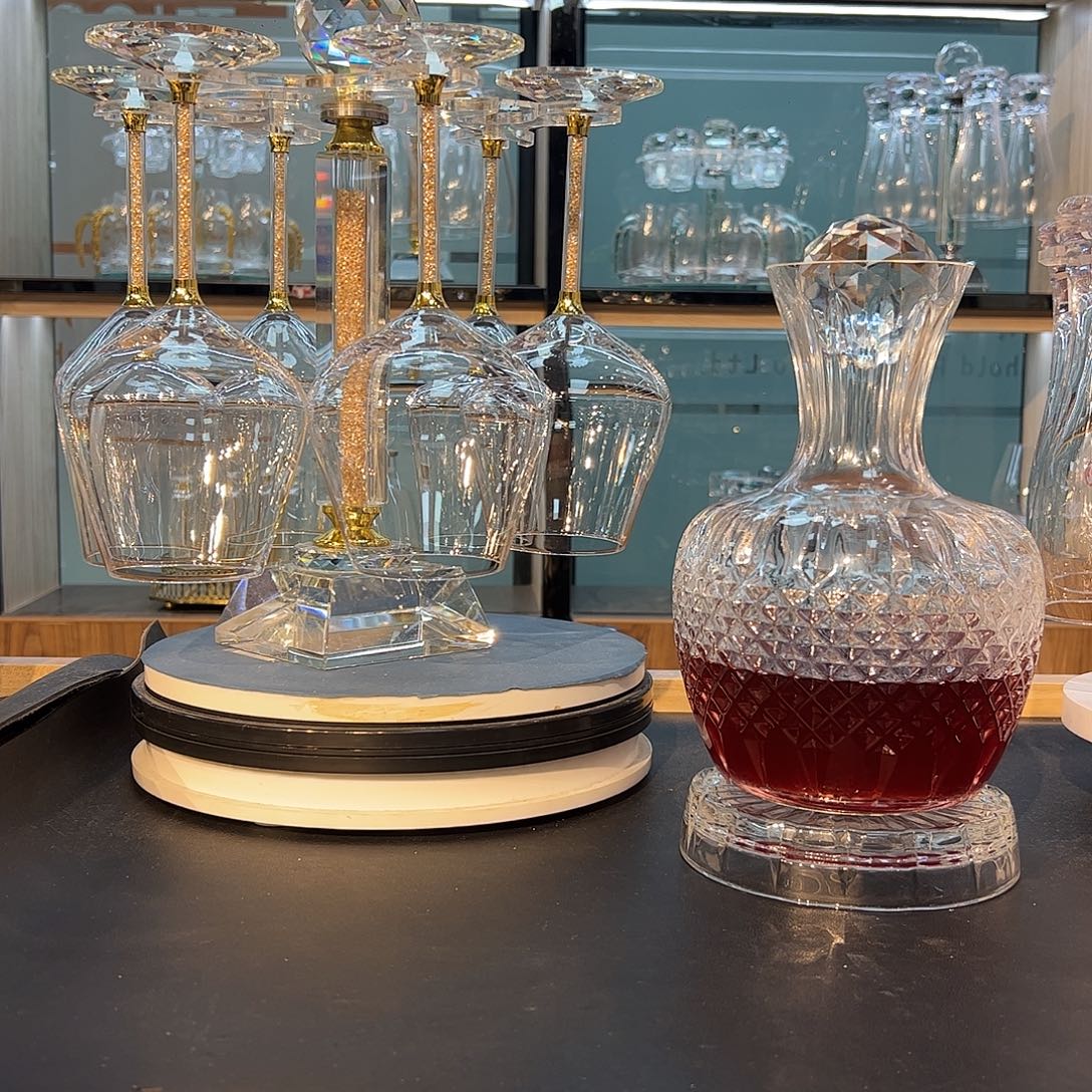 手柄款水晶玻璃红酒杯白酒杯