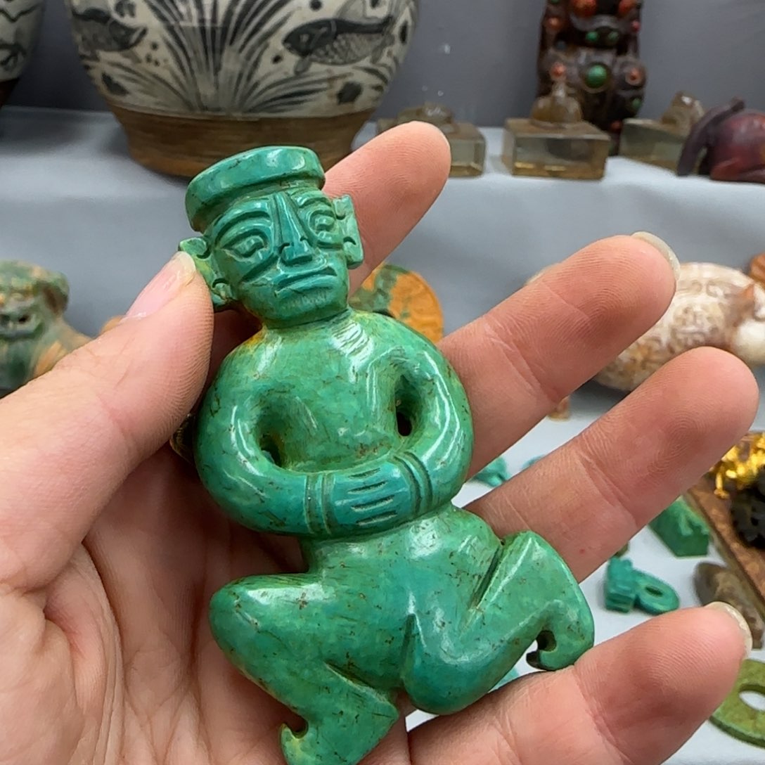 未镶嵌和田玉（糖玉）挂件五**雪