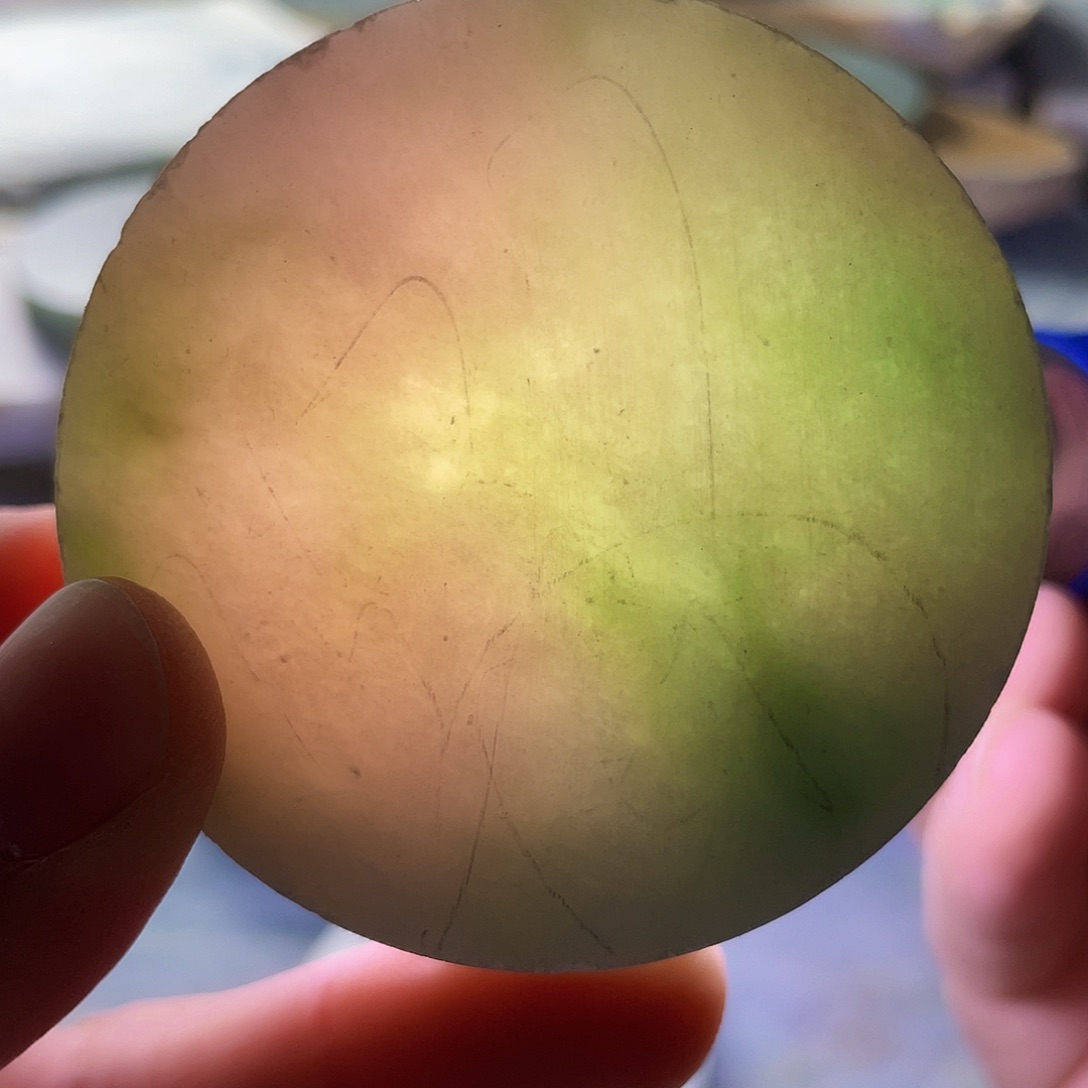 翡翠颈饰未镶嵌毛料106