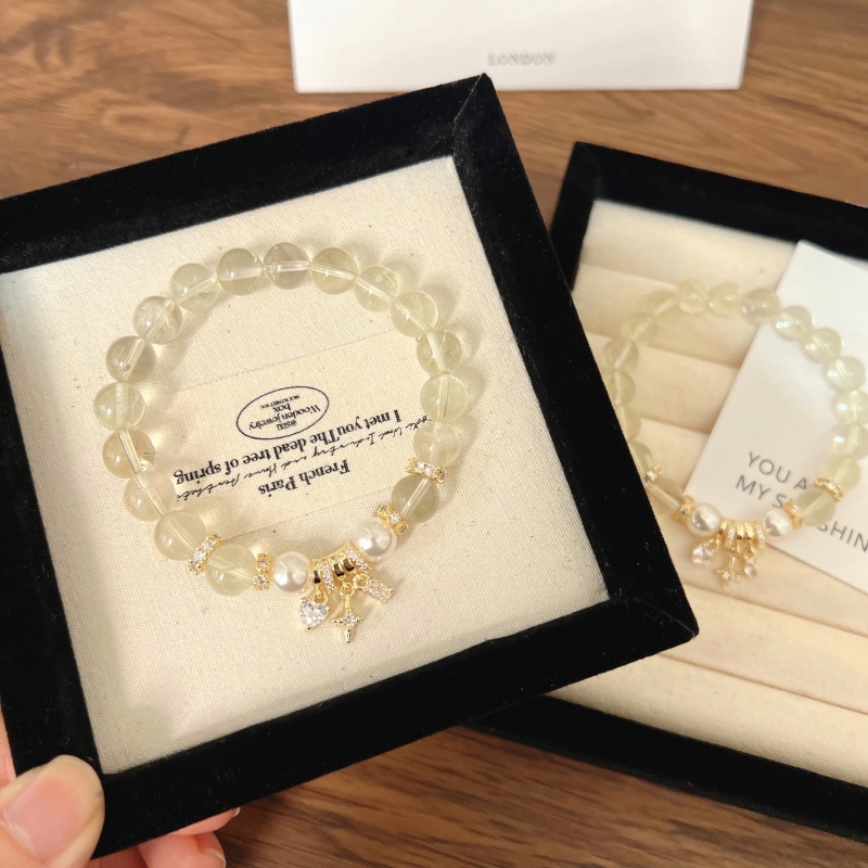 X556[ 冰透柠檬]柠檬精手链高端轻奢手串多样性发一