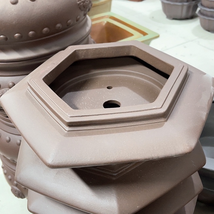 紫砂花盆这个是什么神仙小