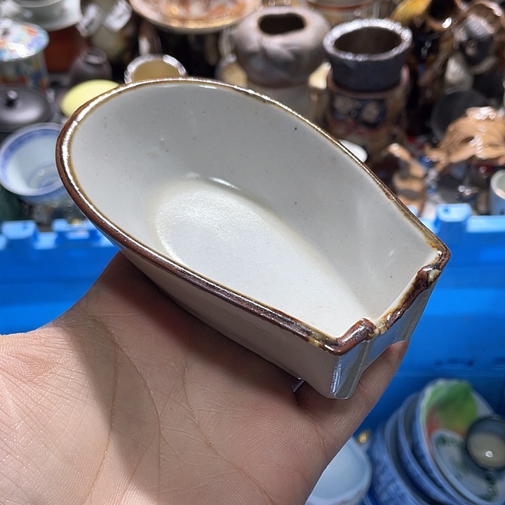 瓷片在一起的时候就是不知道