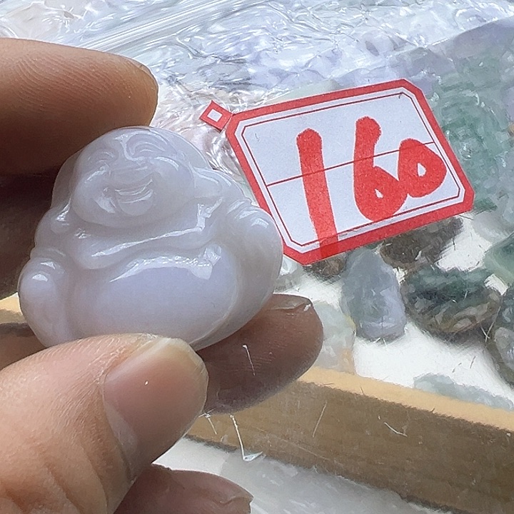 翡翠颈饰未镶嵌天然缅甸翡翠吊坠