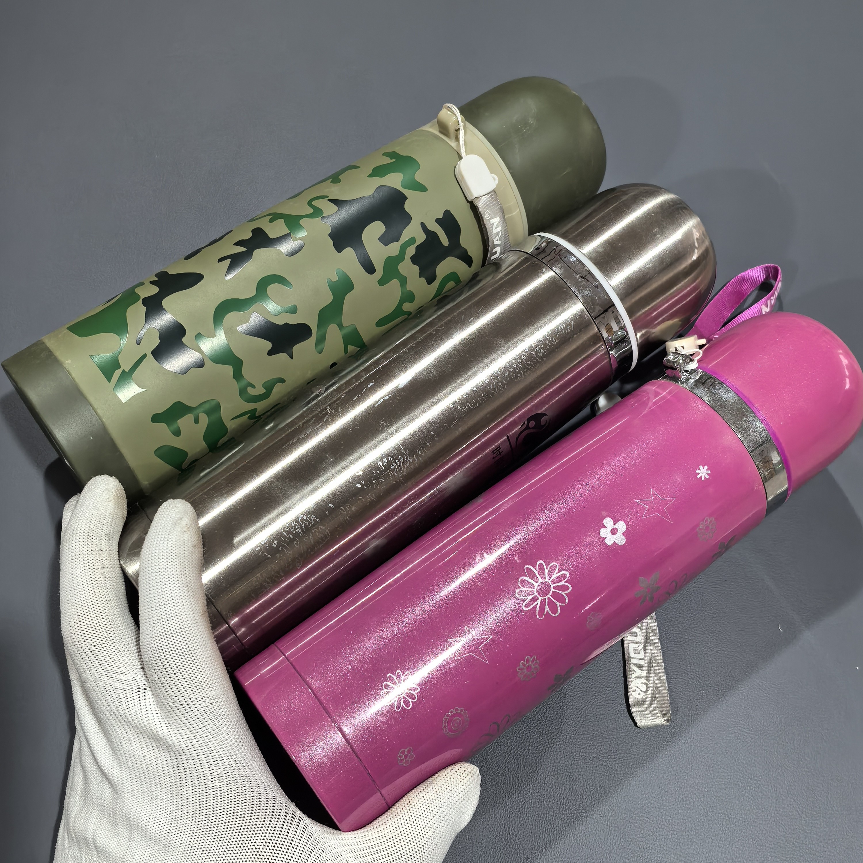 B区子弹保温杯外表有点花完美者慎拍（颜色随机）