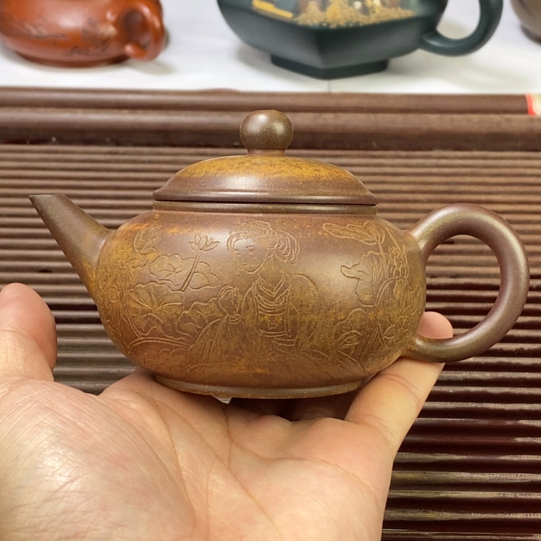 茶壶紫泥白7 水平