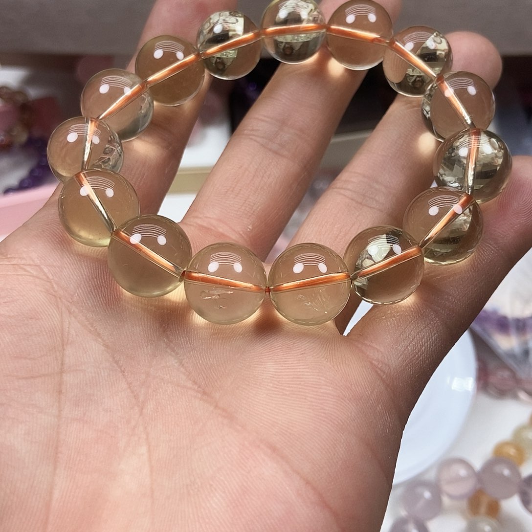 水晶手链未镶嵌乔**默认微瑕