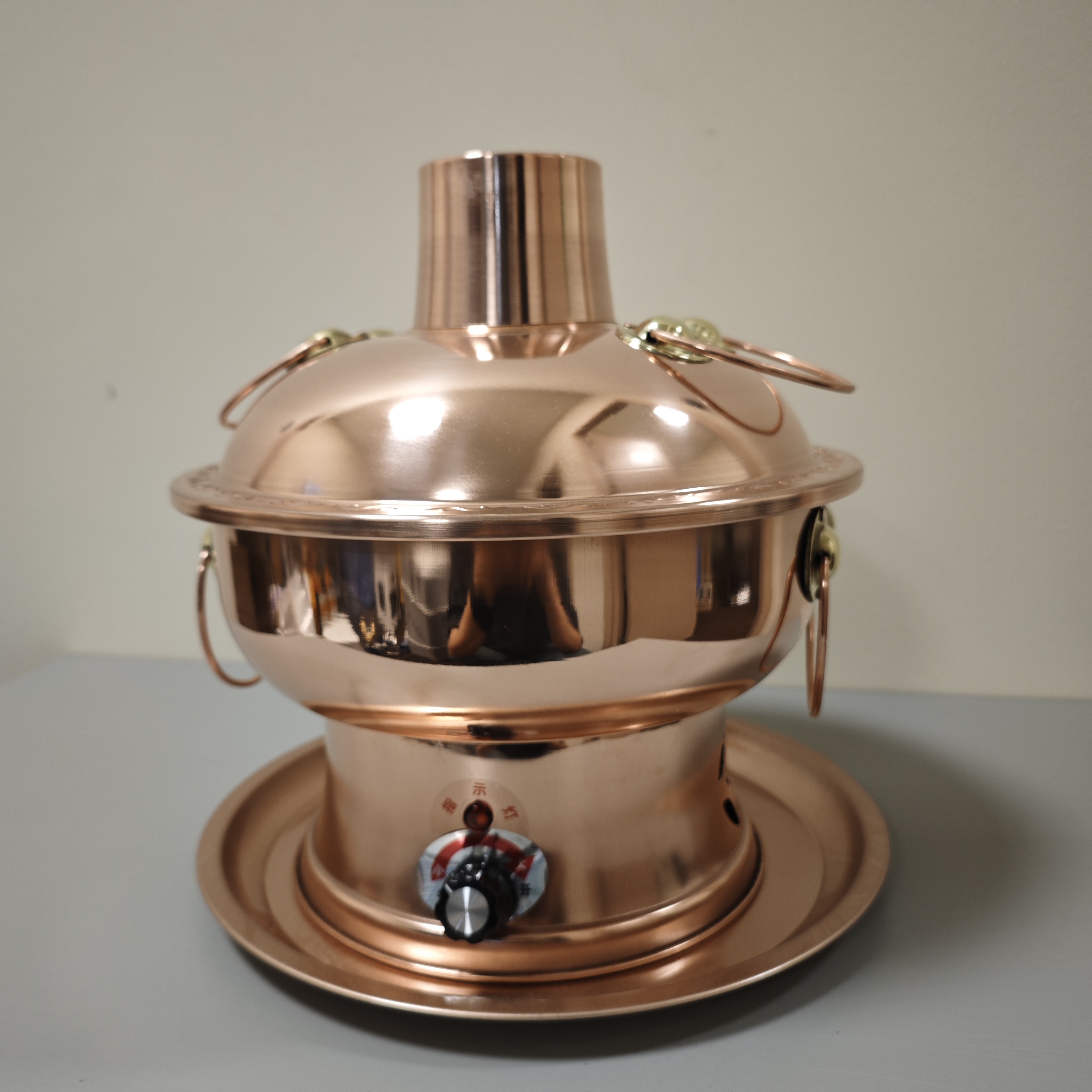 家用加碳加大铜火锅