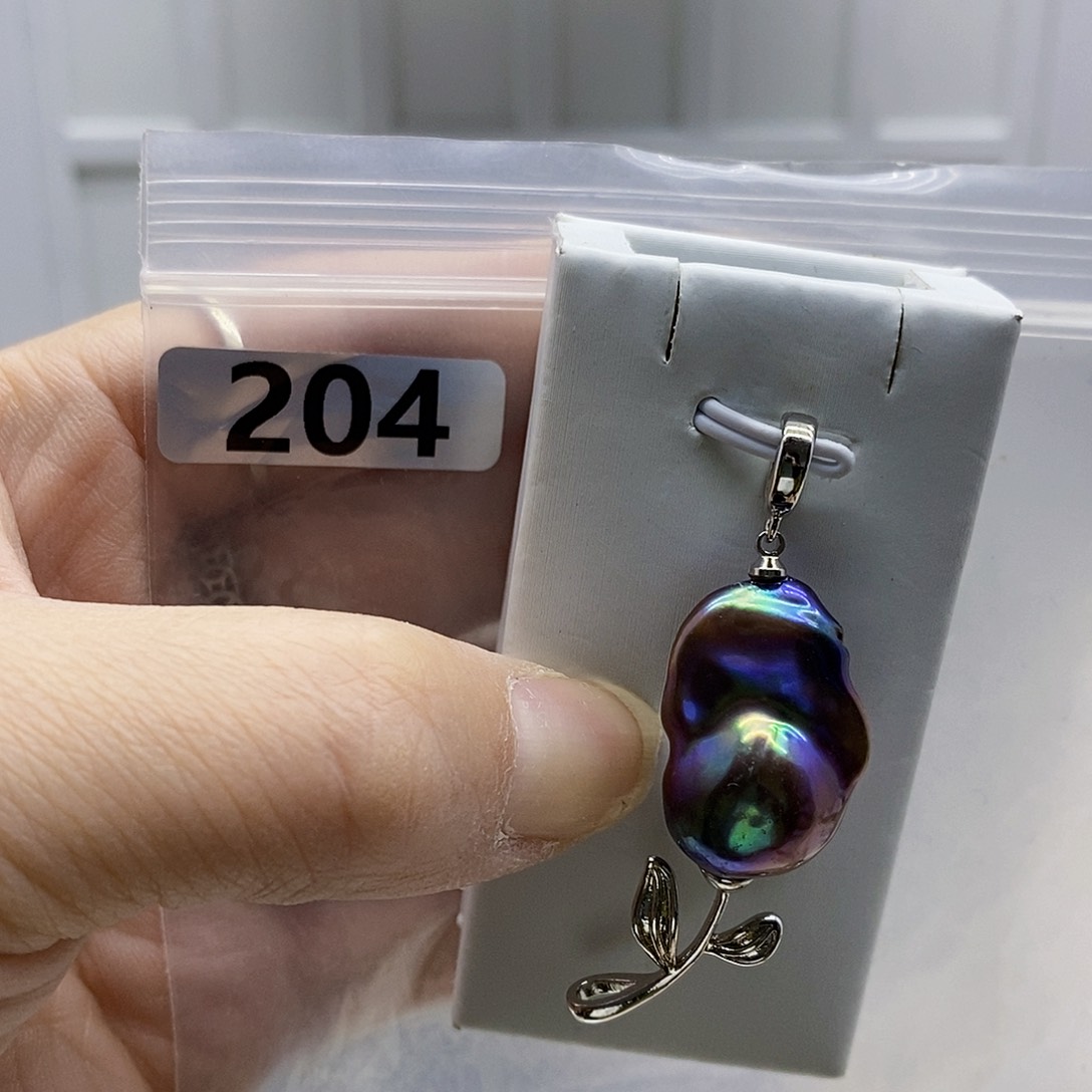 颈饰合金淡水珍珠