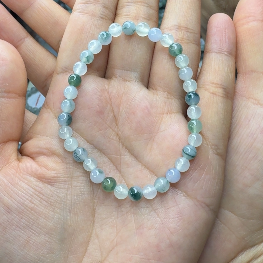 翡翠未镶嵌手链翡翠手串